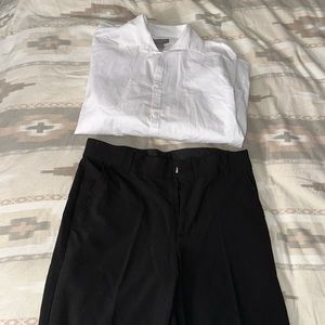 Van Heusen Boy Husky Dress Shirt And Pants